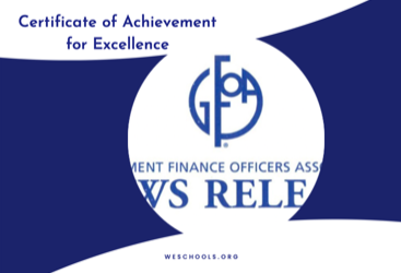 Certificate of Achievement for Excellence in Financial Reporting