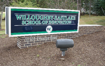 School of Innovation Building Sign