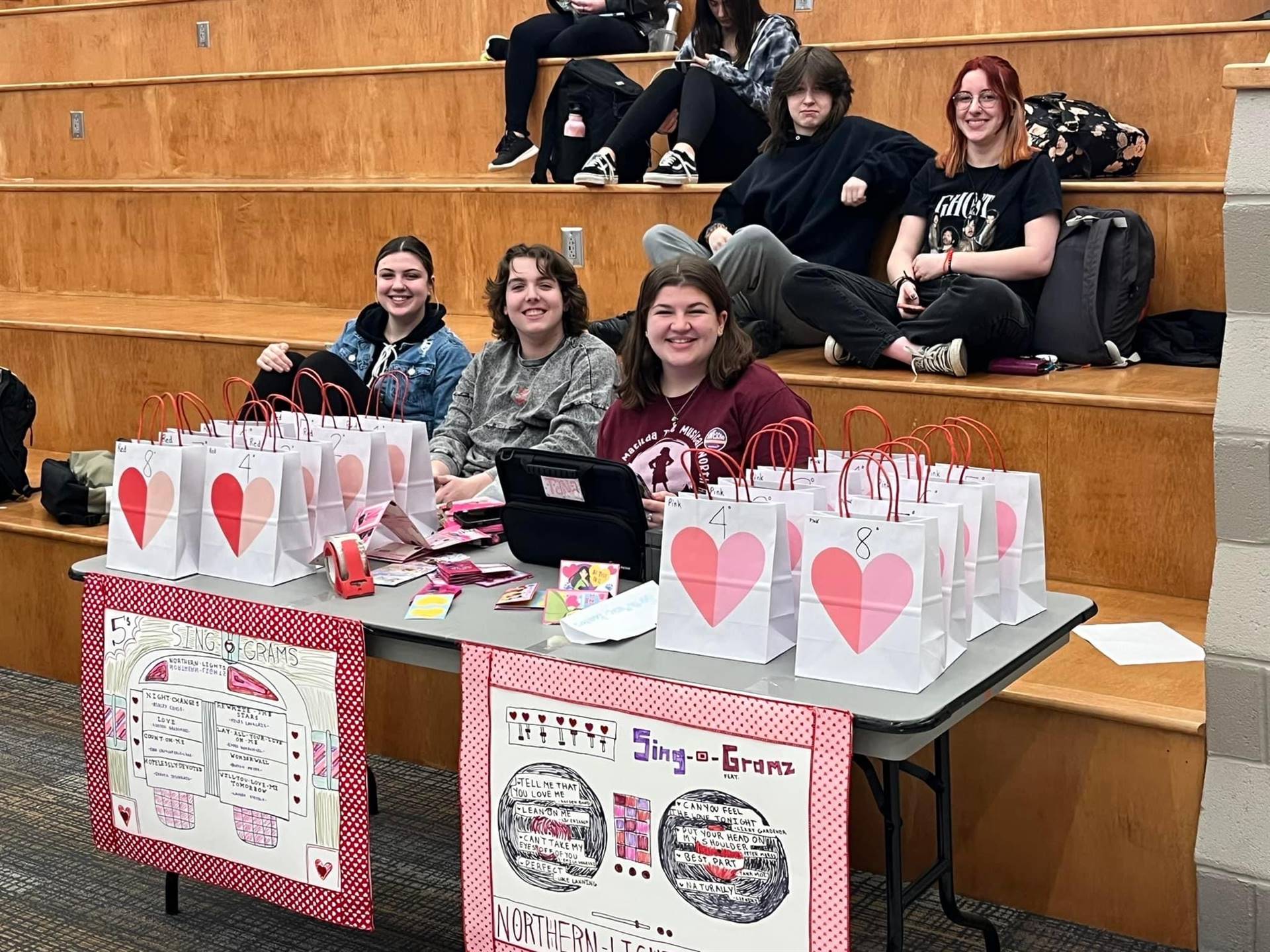 Selling Sing-O-Grams