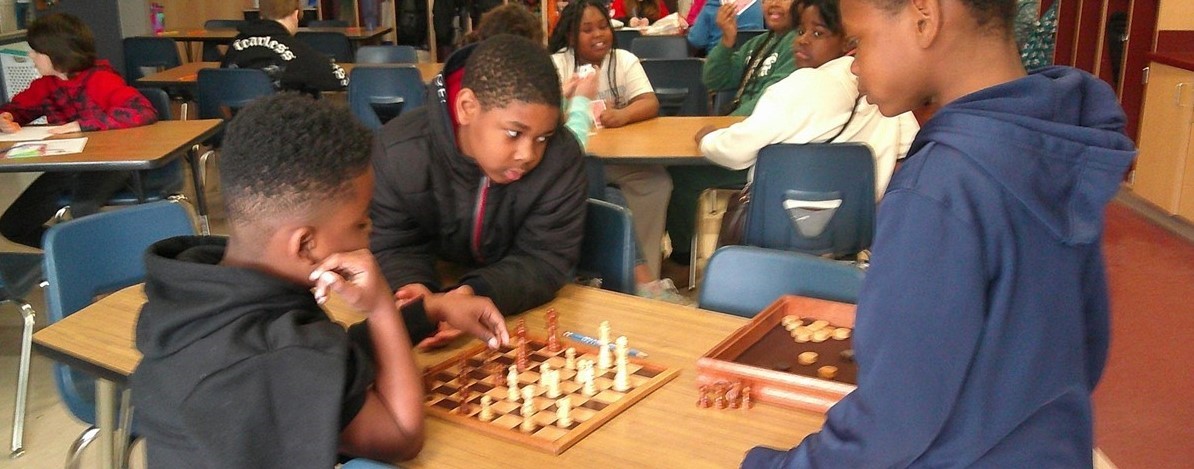 Fourth Grade Students Enjoying Indoor Recess