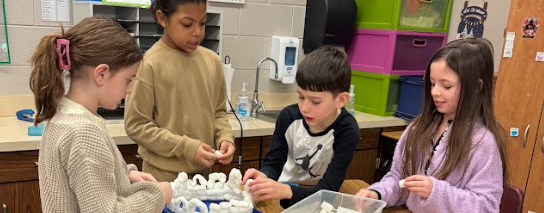 3rd graders building Rome in Day