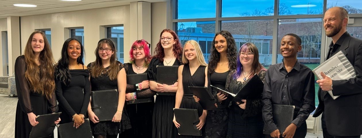 South High School Choir performing at the South High School Arts Showcase
